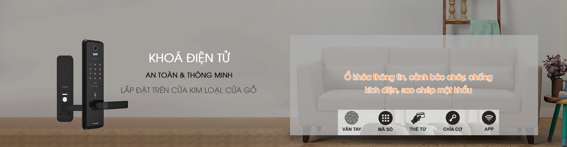 Ổ khóa điện tử thông minh