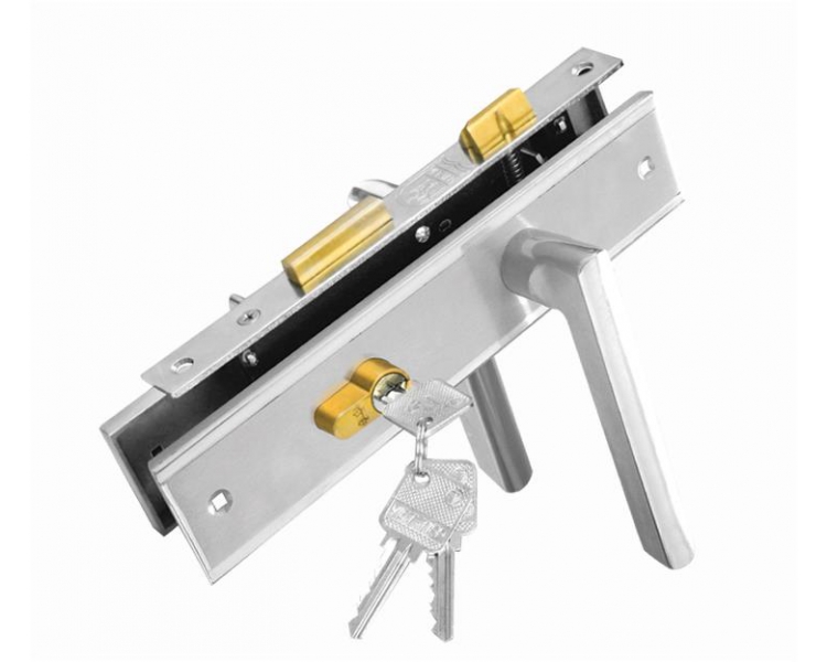 Khóa cửa thông phòng inox 04370